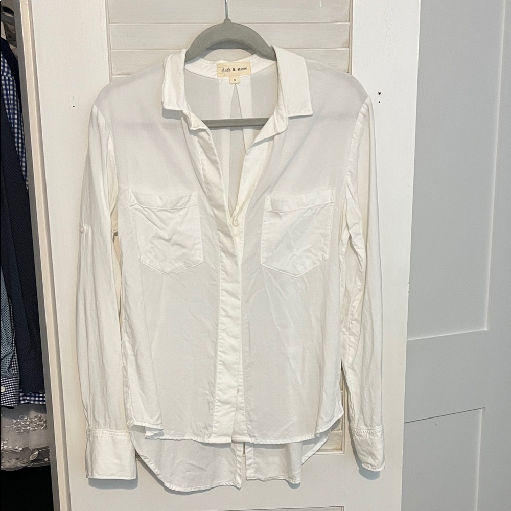 Cloth & Stone Ivory Blouse